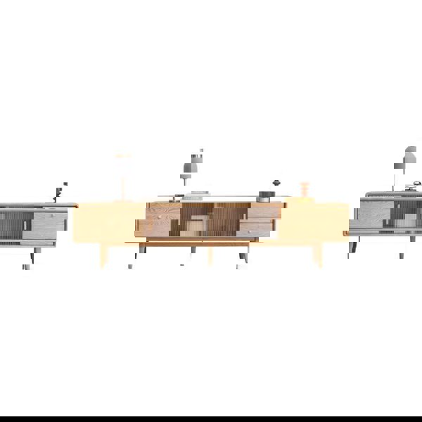 Kerry TV Stand, Light Oak-Weilai Concept-Large-1-Weilai Concept