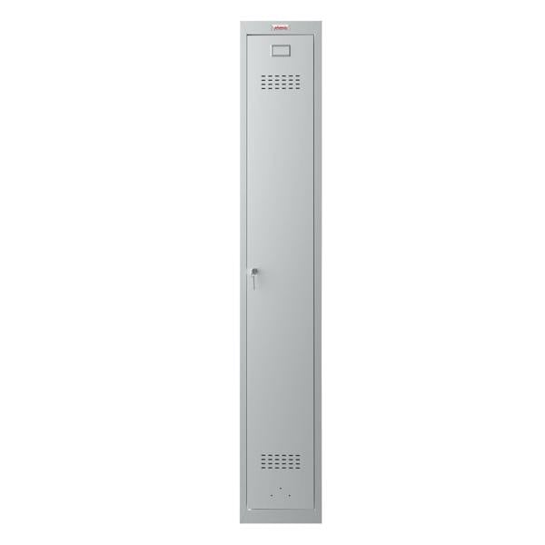 Phoenix Safe Phoenix PL 300D Series PL1133GGK 1 Column 1 Door Personal locker in Grey with Key Lock