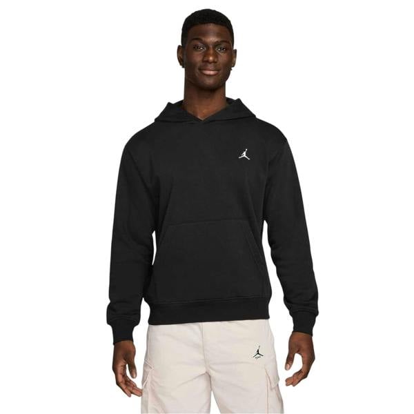 Nike Mens Air Jordan Essential Fleece Pullover Hoodie - Black/White - 