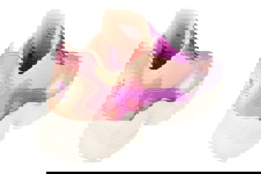 Adidas Falcon Womens Sneakers   - Purple Pink White Fw2486 - Photo 2