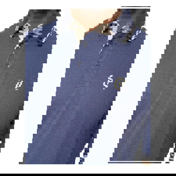 Crosshatch Mens Preece Polo Shirt - Blue - 