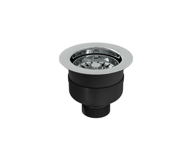 Top-Fix | Basket Strainer Kitchen Sink Waste | Chrome Finish