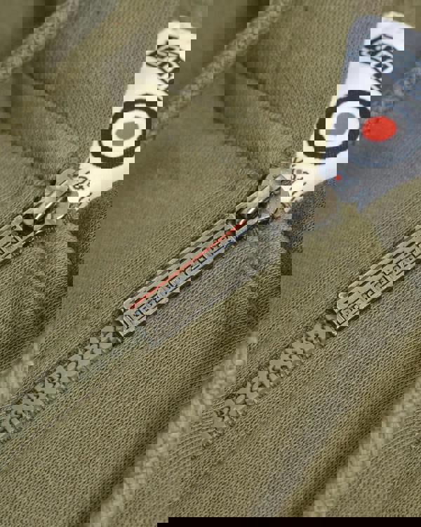 Lambretta Mens Original Full Zip Classic Target Hooded Hoodie