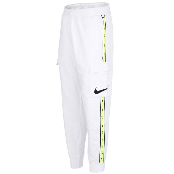 Nike Taped Legs White Sweatpants XS