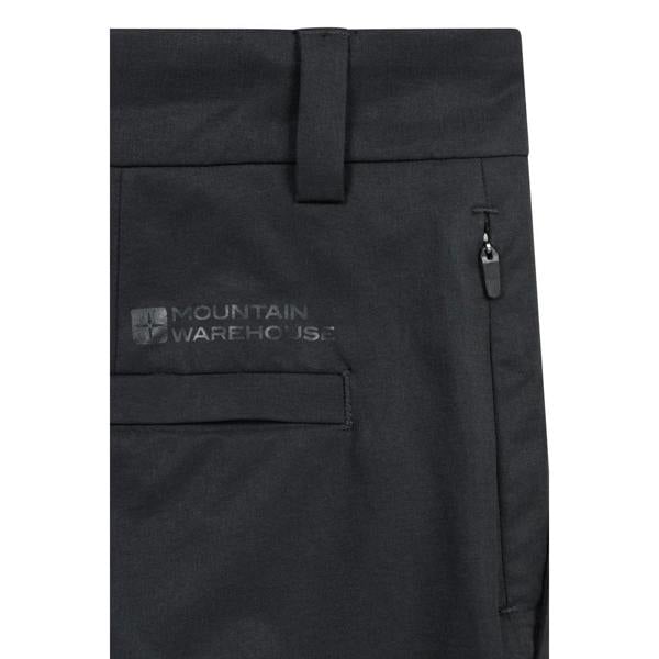 Mountain Warehouse Mens Nature Stretch Chino Trousers - Black - 