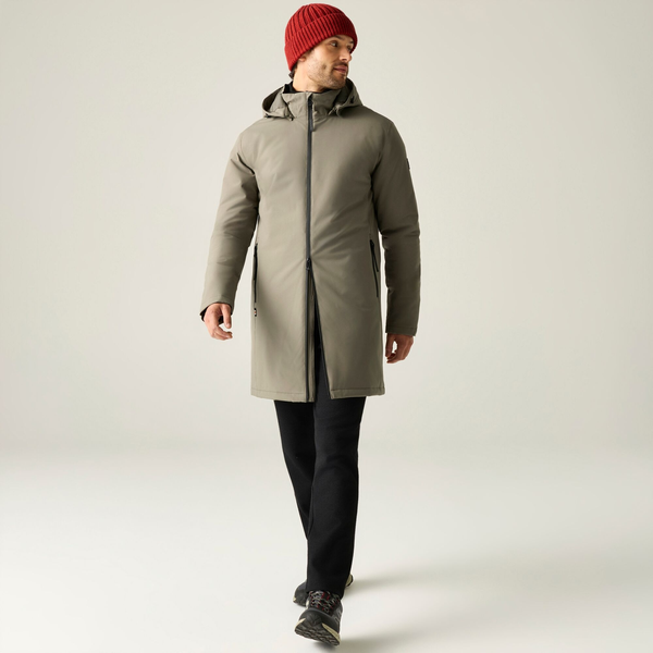 Regatta Mens Merzen Insulated Waterproof Jacket - Smokey Olive