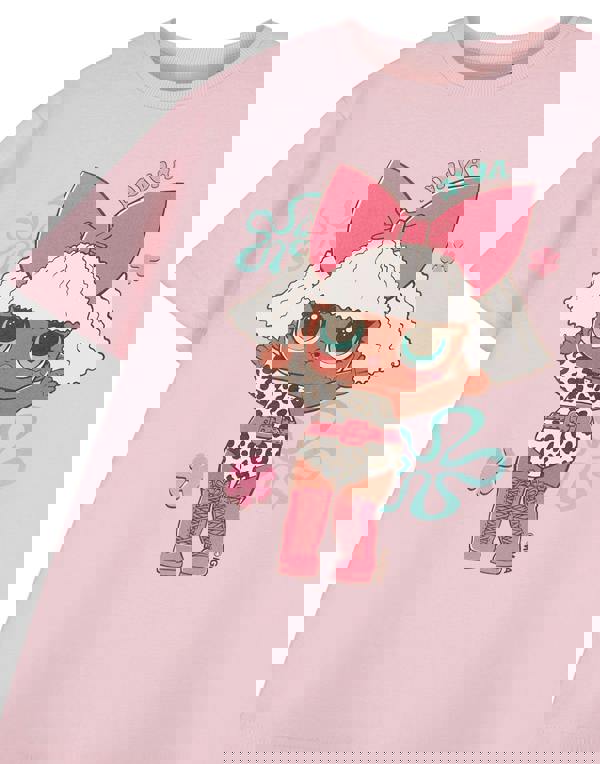 LOL Surprise! Girls Pink Diva Short Sleeved T-Shirt