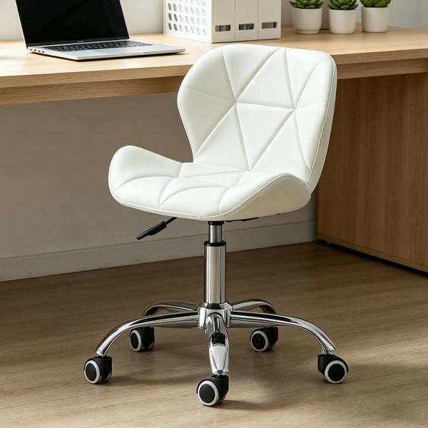 Havendro Adjustable Lift Leather Office Chair 360° Swivel Computer Desk Chair