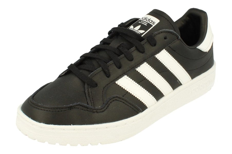 Adidas Originals Team Court Mens Trainers Sneakers  EF6048 - Black White Black Ef6048 - Photo 0