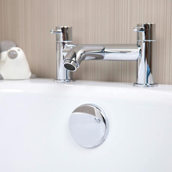 Flode Kumla | Bath Filler | Chrome