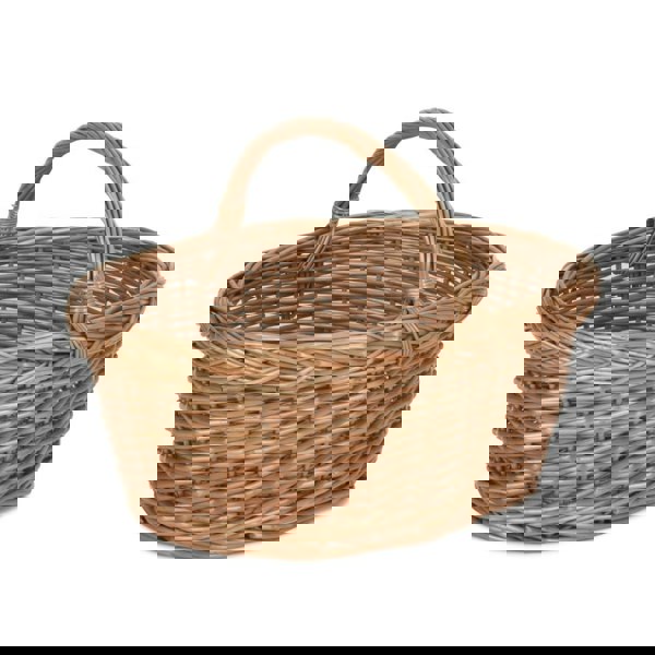 Village Wicker Shopping Basket