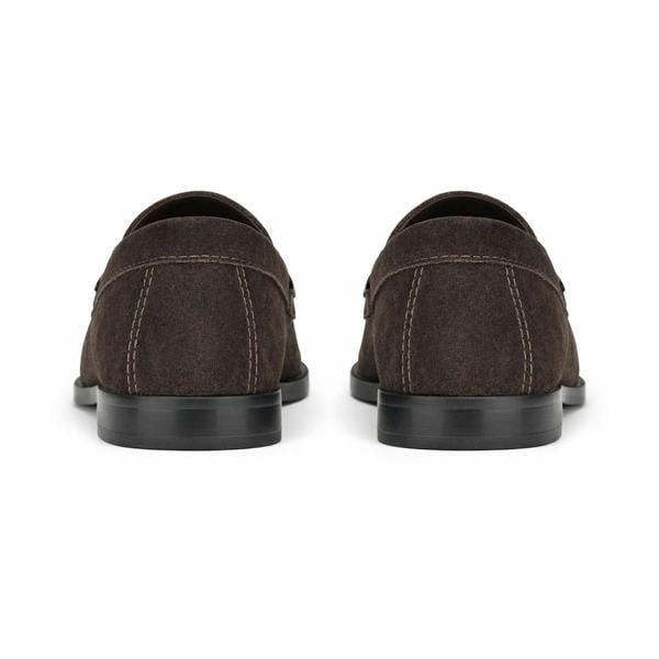 Roamers M595 Loafer Shoes Loafer Shoes   in  Dark Brown