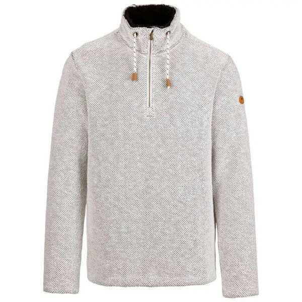 Trespass Mens Kilda Sweater Top - Off White - Off White - 100% Mixed