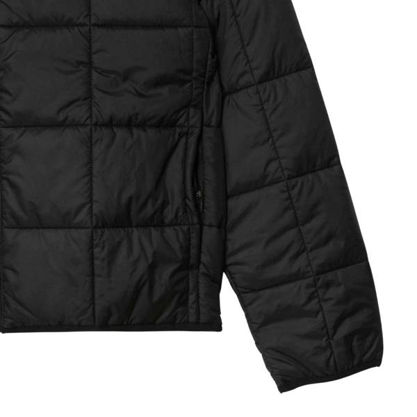 Lacoste Waterproof Logo Hooded Black Puffer Jacket 48
