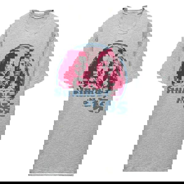 Stranger Things Womens/Ladies Summer Of 85 Eleven & Max Heather T-Shirt - Athletic