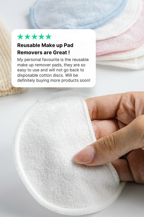 Reusable Make up pads Trust Pilot 5 Star Review