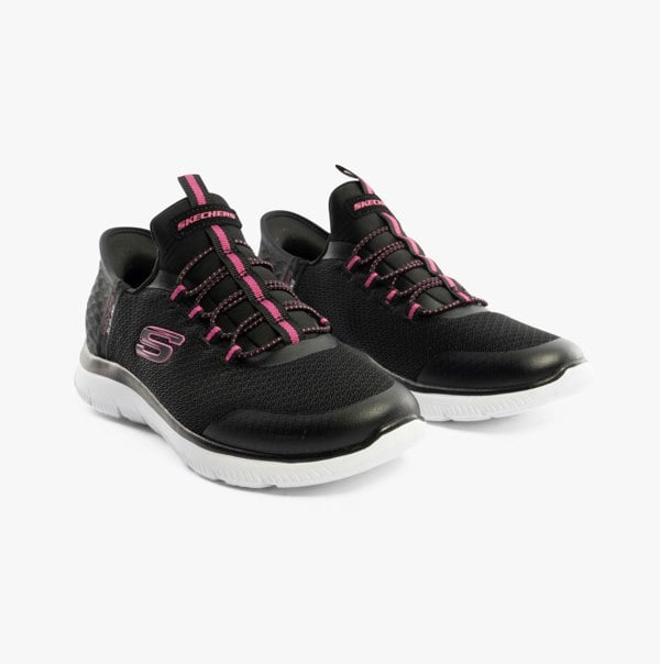 Skechers 303919L/BLK SUMMITS Girls Trainers Black