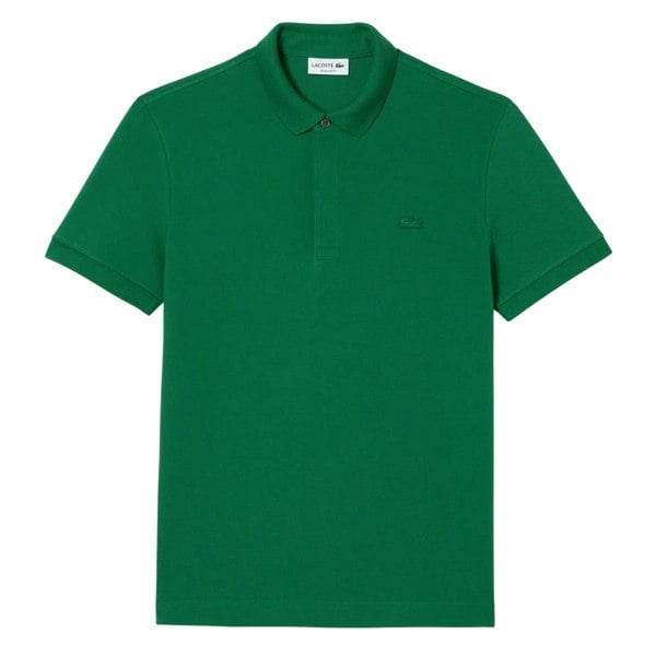 Lacoste Mens Paris Stretch Regular Polo Shirt - Green