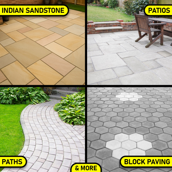 ProKleen Pro-Kleen Ultimate Indian Sandstone Sealer 10L - Protects Against Weathering, Stains, Oil & Grease