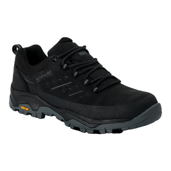 Regatta Mens Blake Low Walking Shoes - Black - 