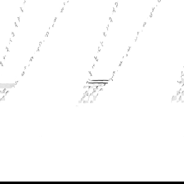 Say It With Angel Number Necklace - Silver 777