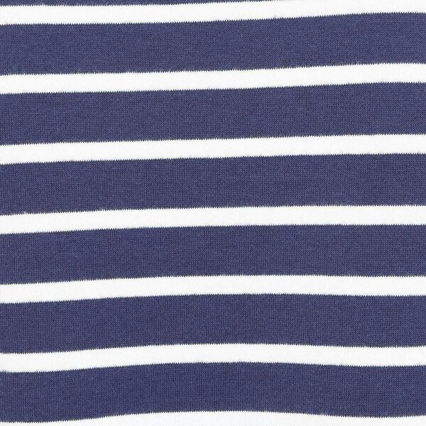 Lazy Jacks LJ94S - Striped Roll Neck Sweatshirt - Twilight
