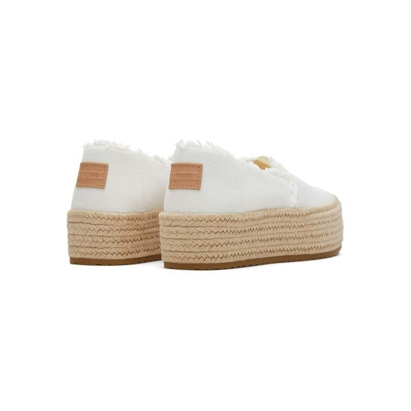 TOMS Valencia Espadrille Womens - White