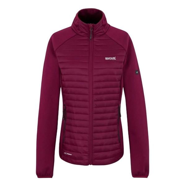 Regatta Womens Clumber Hybrid Jacket - Dark Pimento
