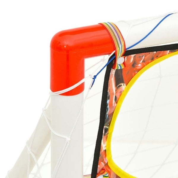 Berkfield Children Football Goal Set with Goal Wall 120x51x77.5 cm