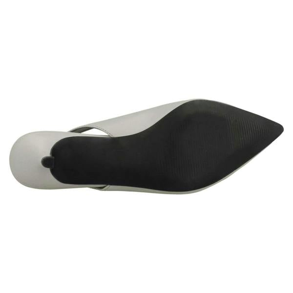 Spot On Ladies Spot On Kitten Heel Slingback Shoes F90049