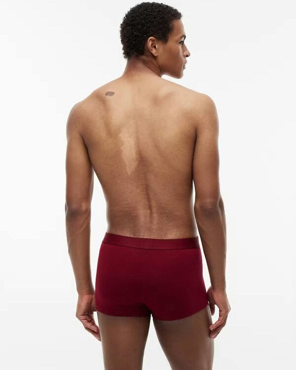 Tommy Hilfiger 3 Pack Waistband Mens Trunks - Desert Sky/White/Rouge&nbsp;