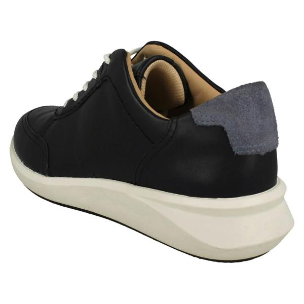 Clarks Ladies Clarks Stylish Lace Up Heeled Trainers Un Rio Mix