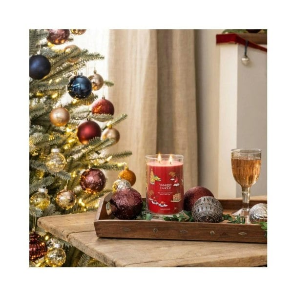 Yankee Candle Signature Big Apple Christmas Large Jar Red 567g