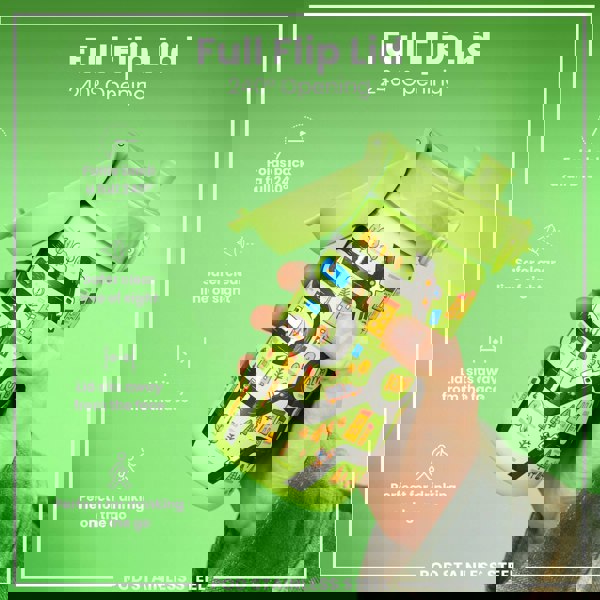 ION8 Leak Proof Water Bottle, Stainless Steel, Cars, 400ml (13oz)