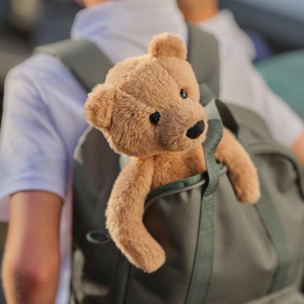 Charlie Bear - Teddy Bear - Oatmeal Brown M - Soft Plush Toy