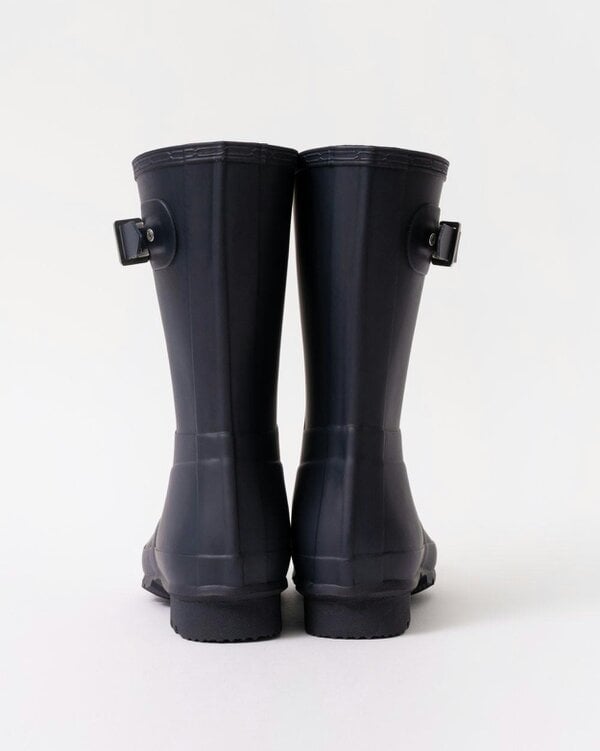 Hunter Original Short Mens Wellies - Navy