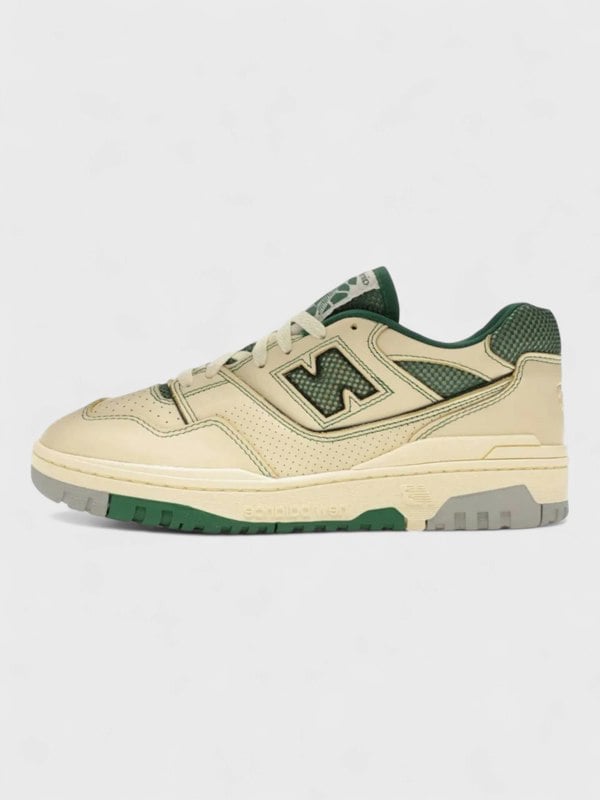 Aimé Leon Dore New Balance 550 Basketball Oxfords Yellow Green