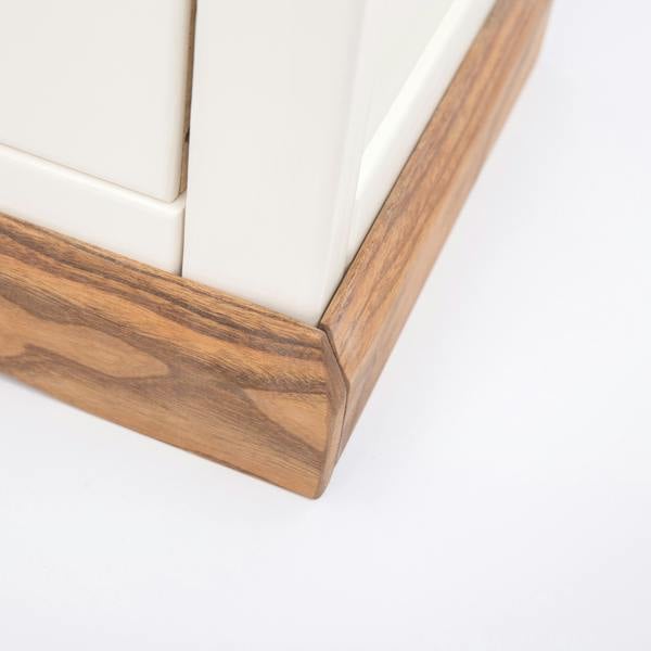 Cabinet Bits Tropea 2 Drawer Petite Bedside Table