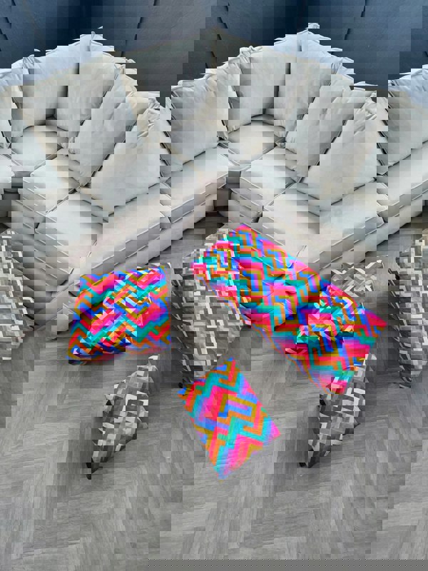 Trem Footstool window bay seat pouffe - ISTOOLS