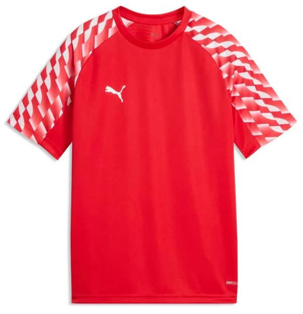 Puma Junior TeamLIGA 26 T Shirt Football Jersey Red 659723