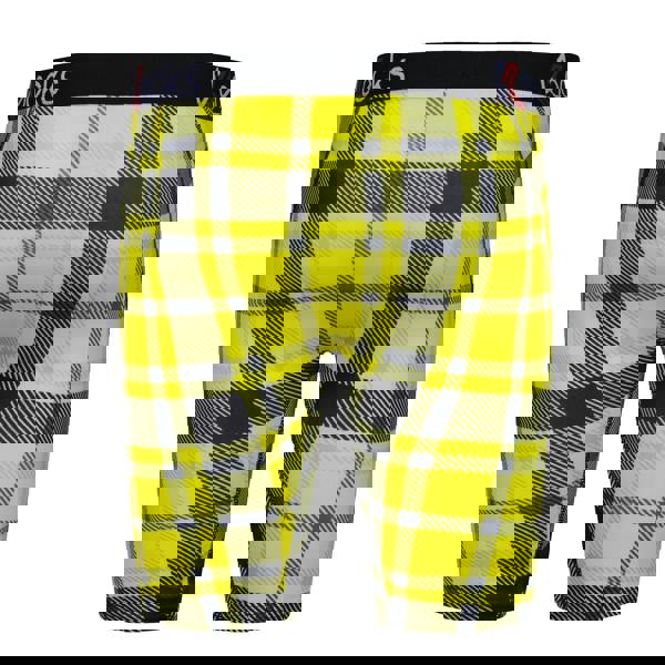Kecks Yellow Tartan Mens Boxer Shorts