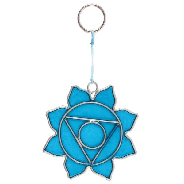 Serano Throat Chakra Symbol Mini Suncatcher