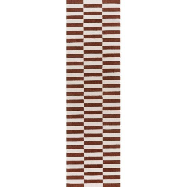 Loft Striped Terra Rug High-Low Pile, Eacy care