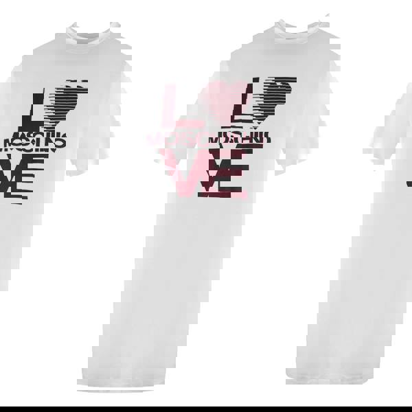 Love Moschino Logo White T-Shirt - Nova Clothing