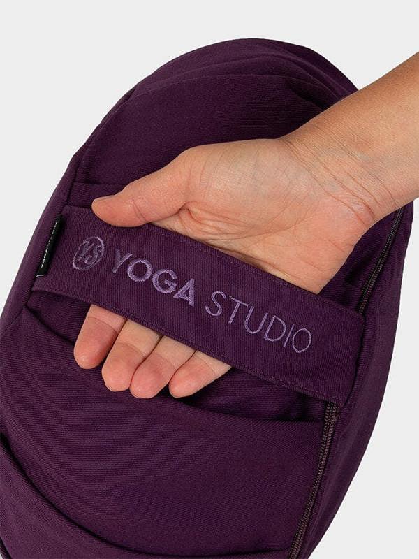 Yoga Studio European Organic Buckwheat Zafu Crescent Cushion
