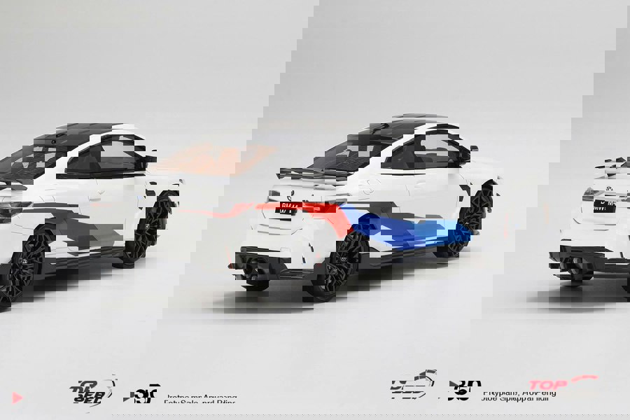 TSM BMW M4 M-Performance G82 Alpine White 1:18 Scale TSM TS0350