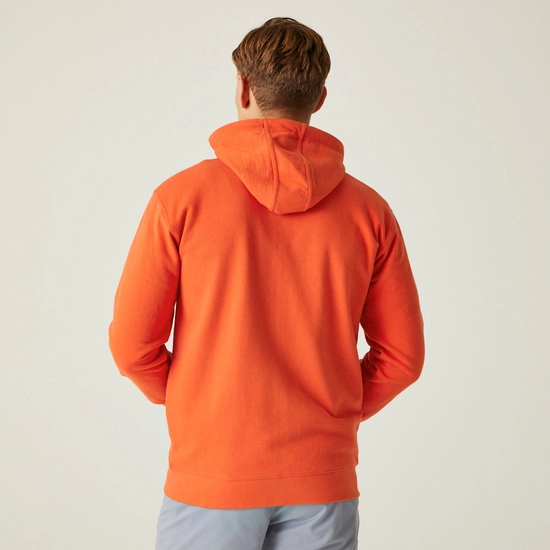 Regatta Mens Shorebay II Full Zip Hoodie - Rusty Orange