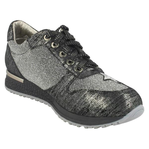 Spot On Ladies Spot On Lace Up Trainers