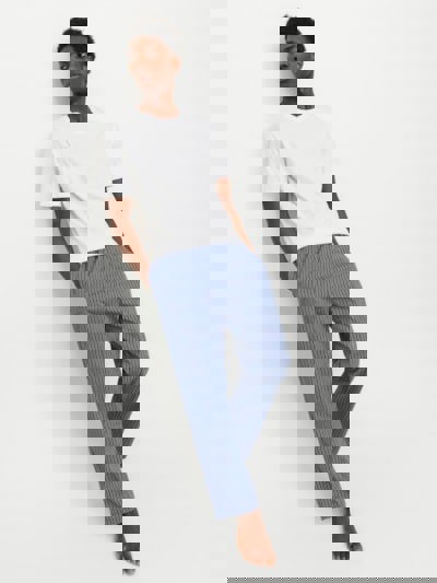 Jack & Jones BASIC TEE Mens Pyjama Set White