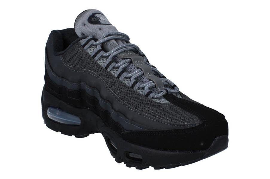 Nike Air Max 95 (Gs) Trainers Iq0318  010 - black cool grey anthracite 010 - Photo 3